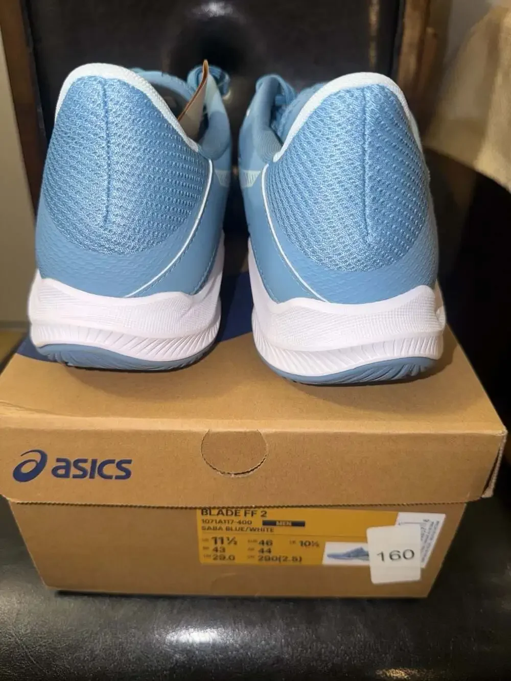 ASICS Blade FF 2 Men's Saba Blue/White Athletic Shoes